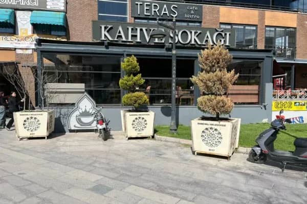 Kahve Sokağı Afyon Sandıklı şubesinin dış cephesi