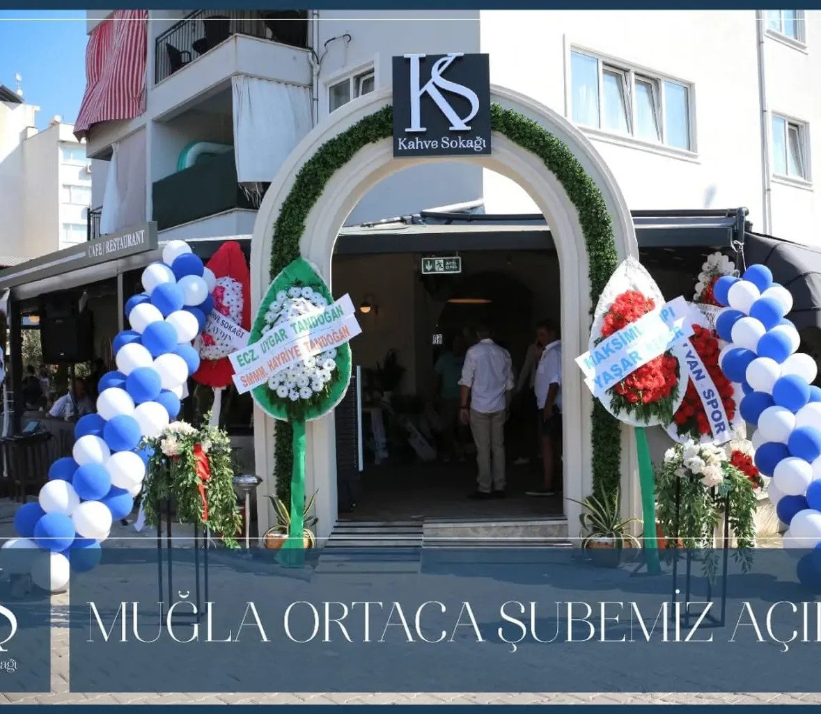 Muğla Ortaca şubesinin açılış gününden bir kare